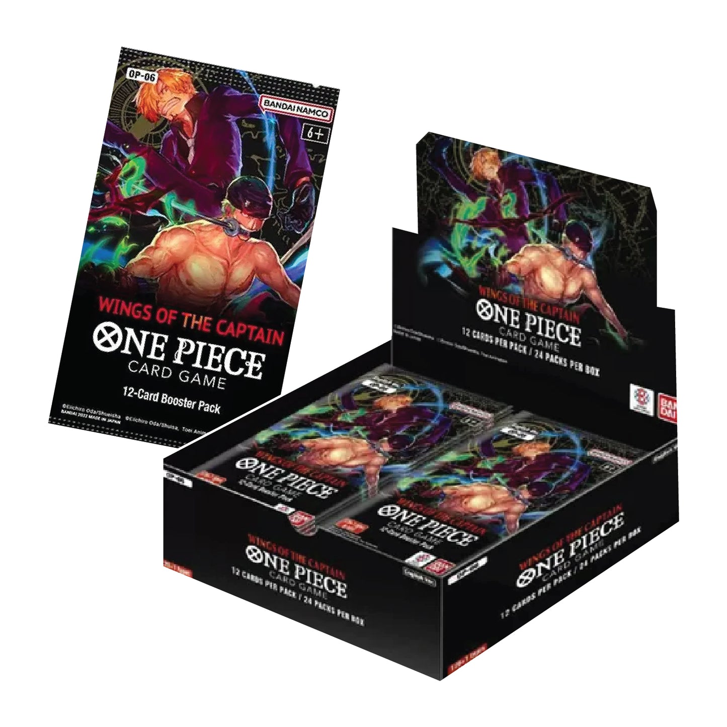 One Piece TCG | English Expansion: Wings of the Captain (OP-06)