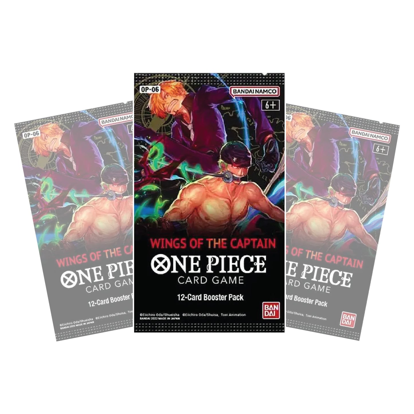 One Piece TCG | English Expansion: Wings of the Captain (OP-06)