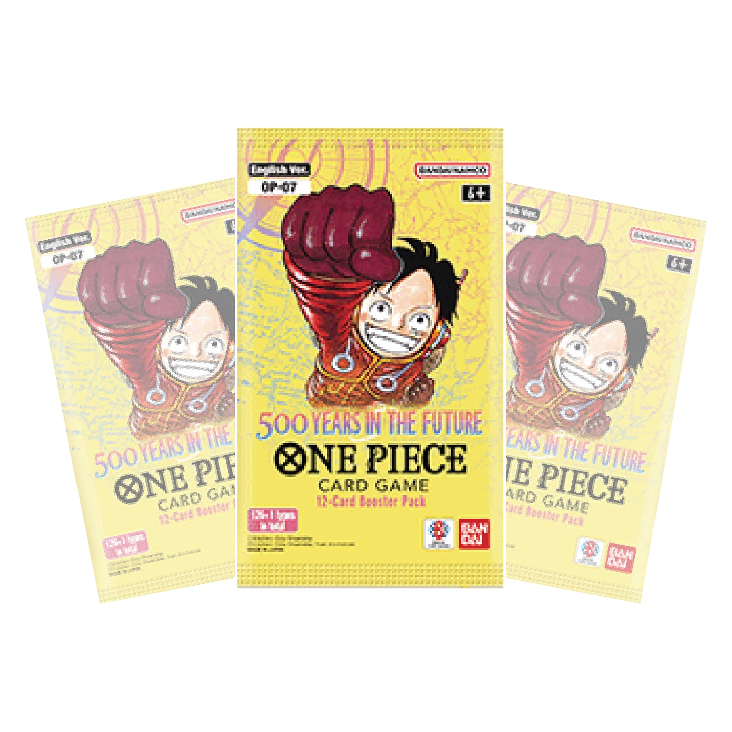 One Piece Card Game: English Expansion - 500 Years in the Future (OP-07) (LIVE or SEALED)