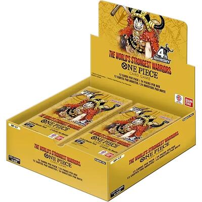 OP 17 English - The World's Strongest Warriors Booster Box