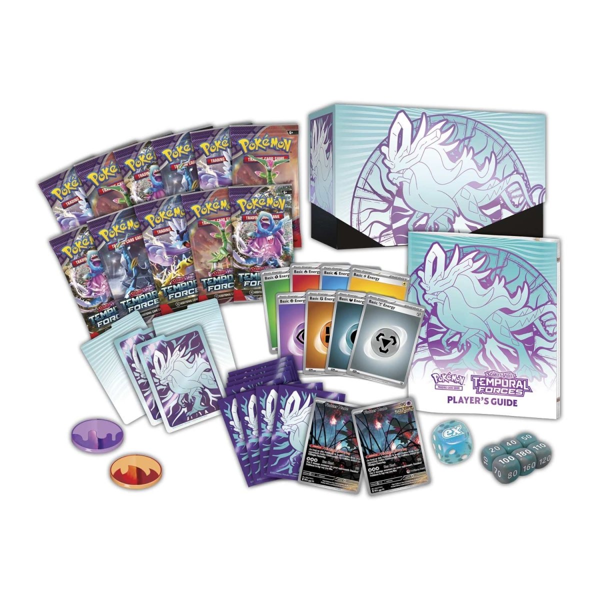 Pokémon TCG | Scarlet & Violet: Temporal Forces - Pokémon Center Elite Trainer Box (Walking Wake)