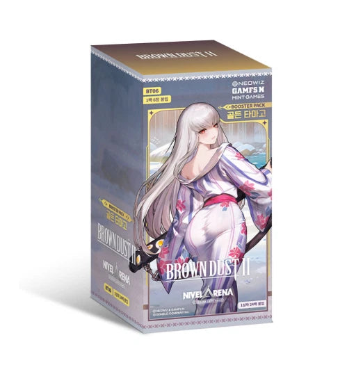 Korean Goddess of Victory TCG: Nikke Nivel Arena Brown Dust 2 Booster Box BT06
