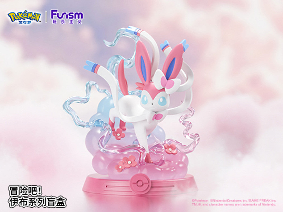 Pokémon Eevee Figurines: Mystery Eevee Box (1 Random Eevee or Eeveelution Figurine, Chinese) LIVE OR SEALED