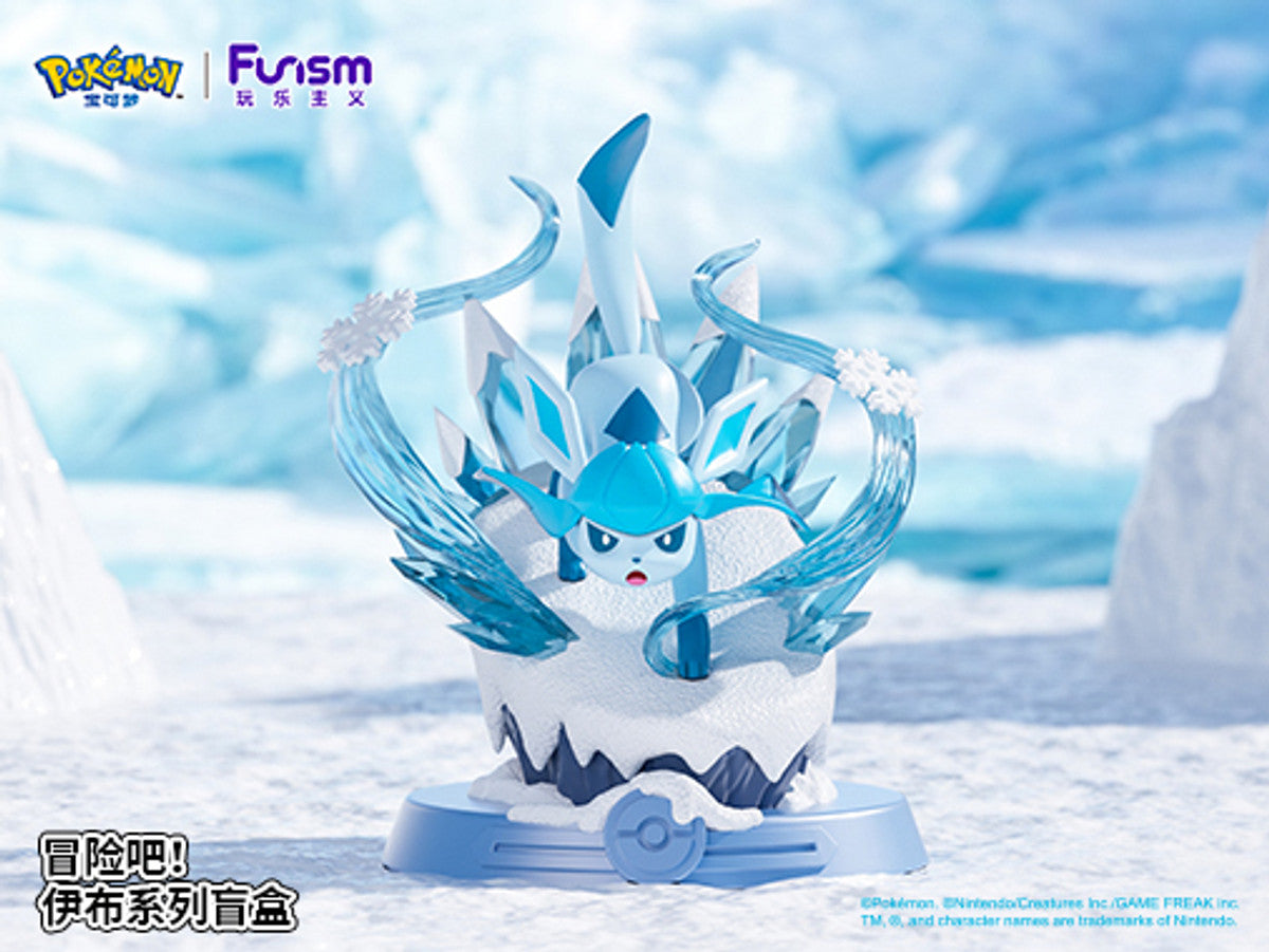 Pokémon Eevee Figurines: Mystery Eevee Box (1 Random Eevee or Eeveelution Figurine, Chinese) LIVE OR SEALED