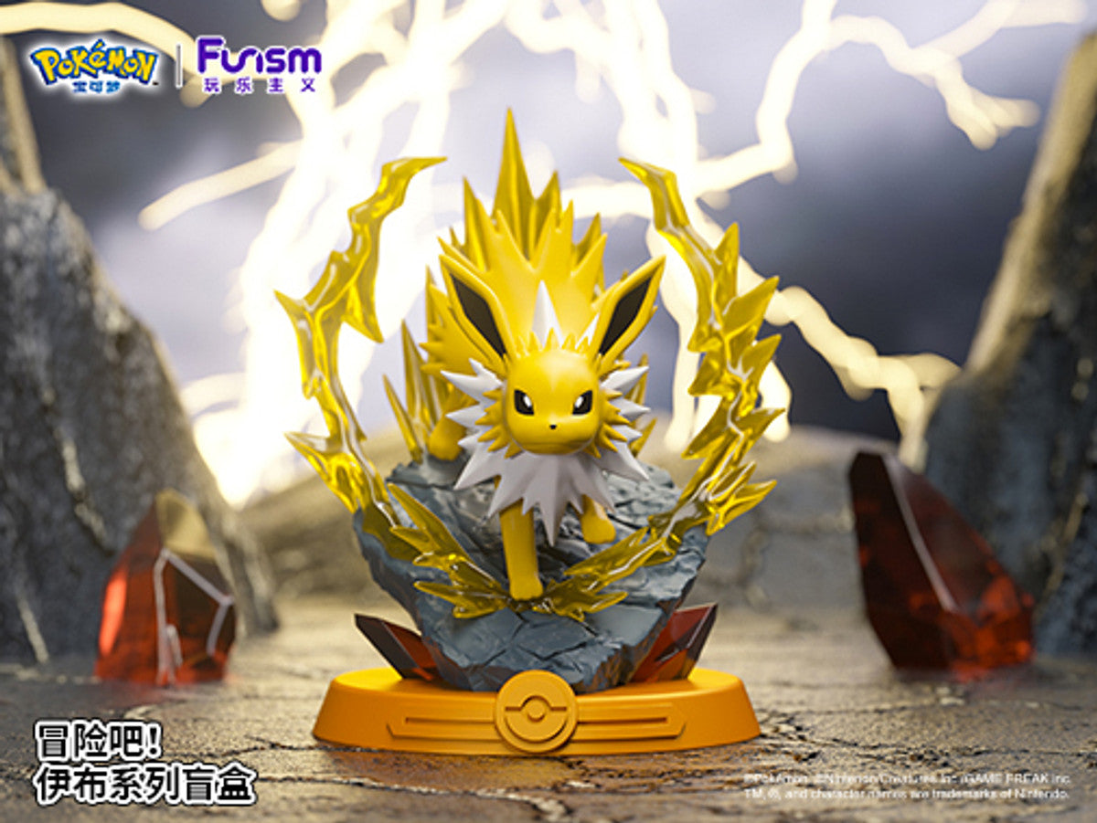 Pokémon Eevee Figurines: Mystery Eevee Box (1 Random Eevee or Eeveelution Figurine, Chinese) LIVE OR SEALED