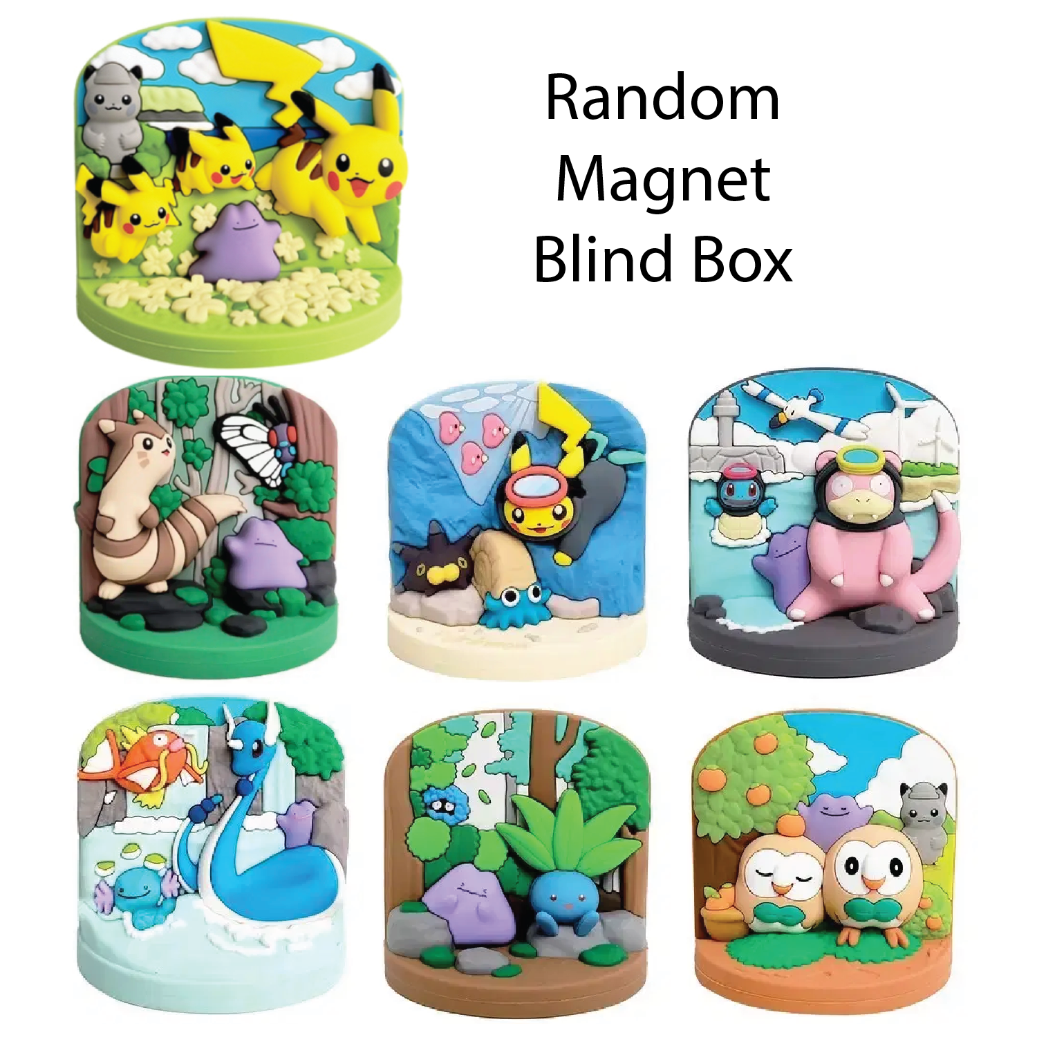 Pokemon Korea Jeju Island Random Magnet Blind Box – TCG Rip Factory