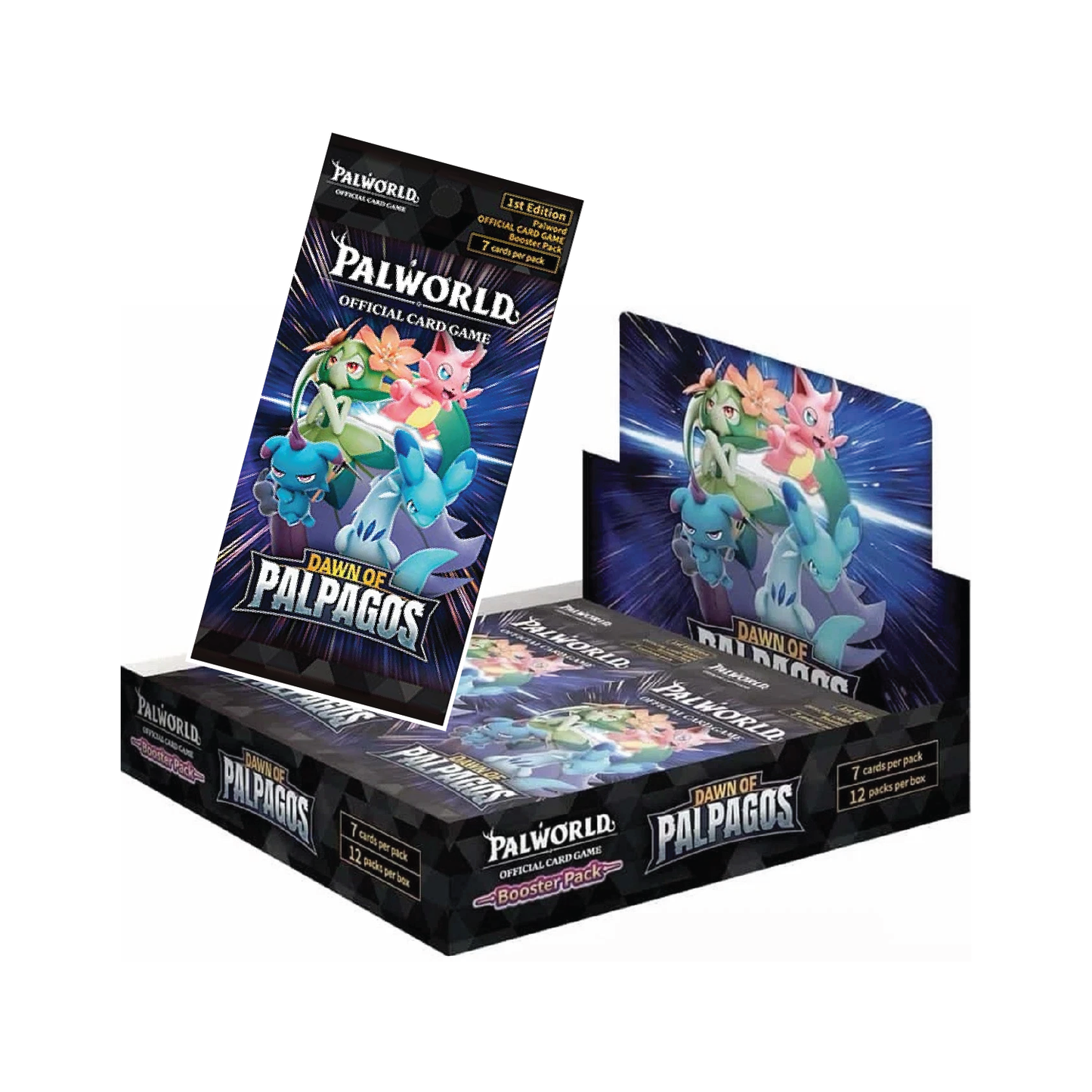 Palworld Official Card Game: Dawn of Palpagos TCG Booster Box (BP01)