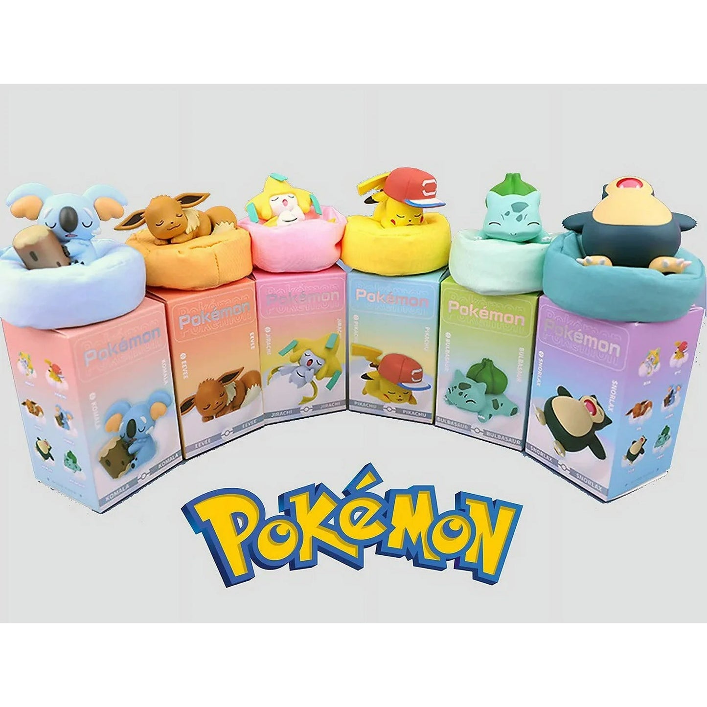 Sleepy Pokémon Figurines with Beanbag