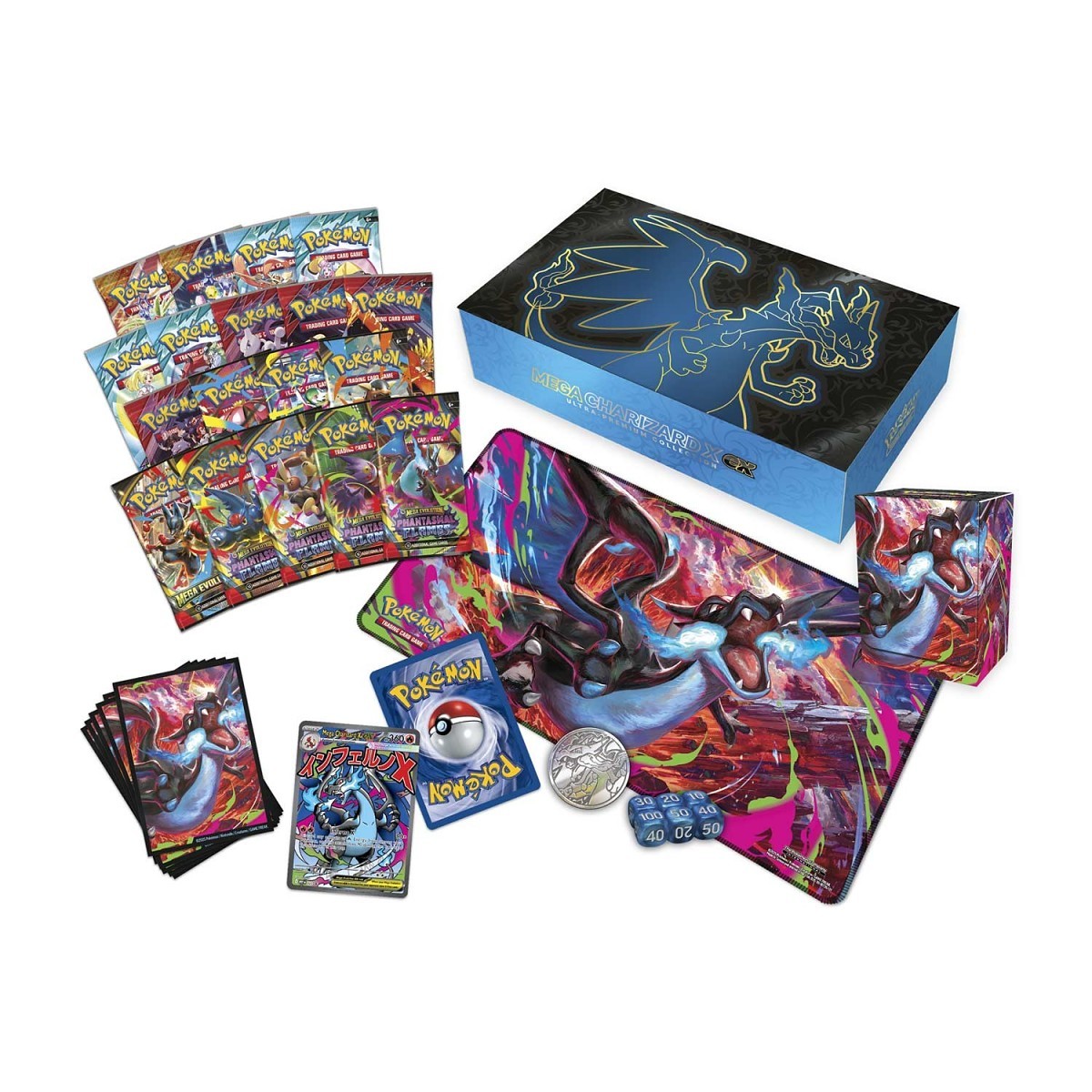 Pokémon TCG | Mega Charizard X ex Ultra-Premium Collection (LIVE or SEALED)
