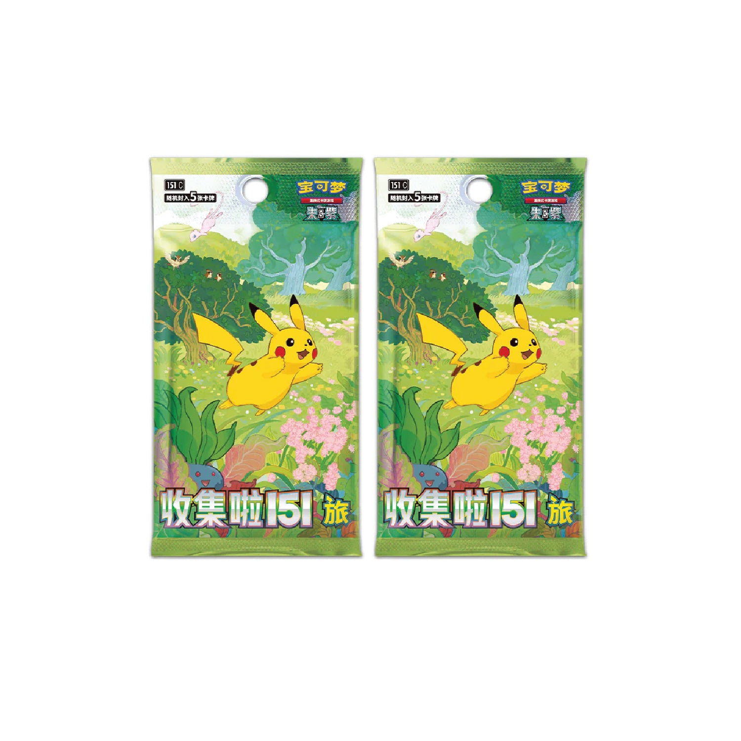 Pokmon TCG: Chinese "Collect 151 Journey" Random Clip Holder Set with TCG Rip Factory Pokmon TCG: Chinese "Collect 151 Journey" Random Clip Holder Set with TCG Rip Factory