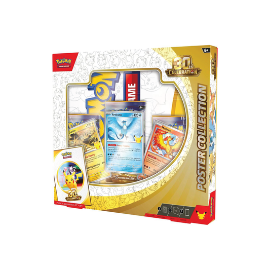 Pokémon TCG: 30th Celebrations Poster Collection (English)  [LIVE RIP ONLY]