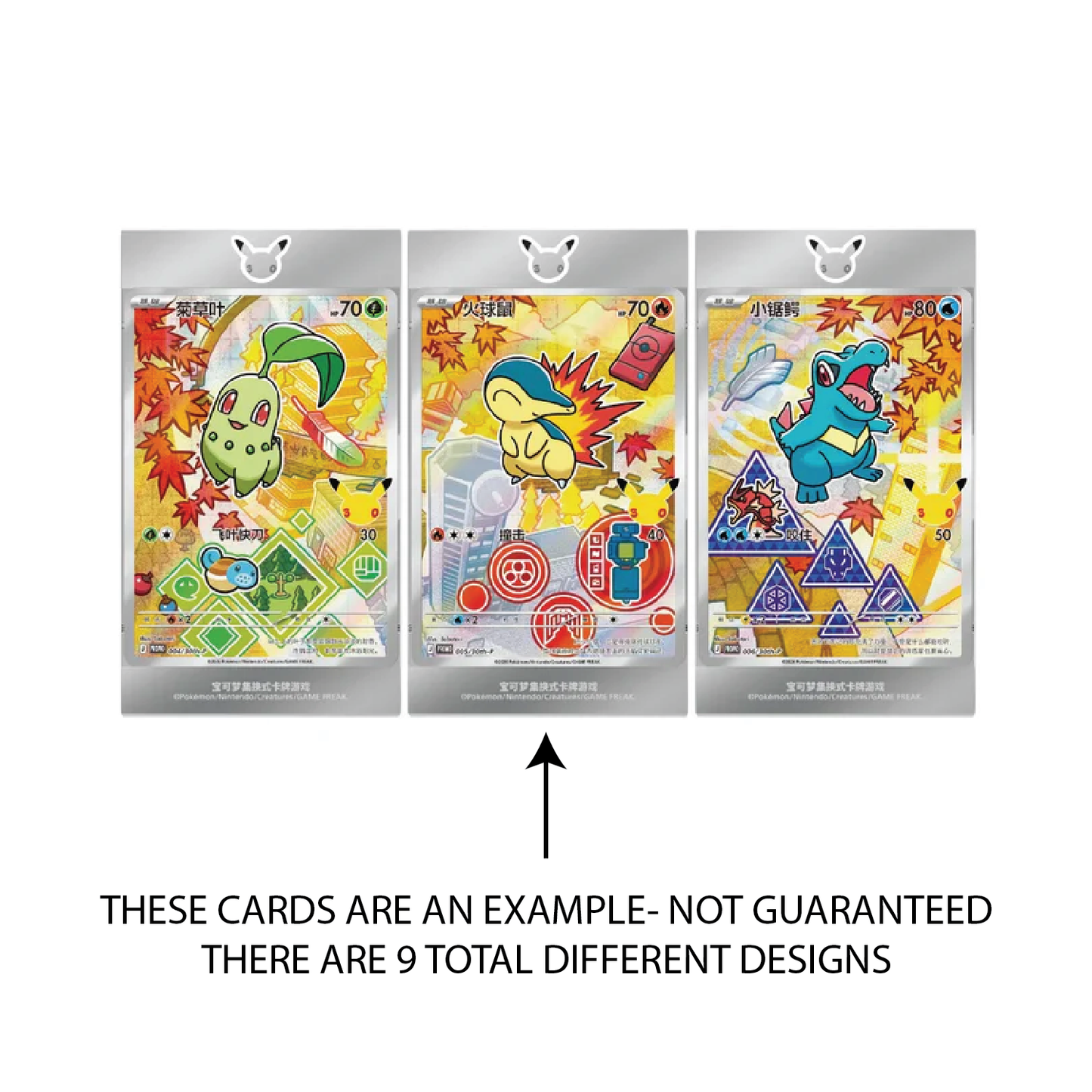 Pokémon TCG: 30th Anniversary First Partners Special Card Set (Vol. 2, Chinese)