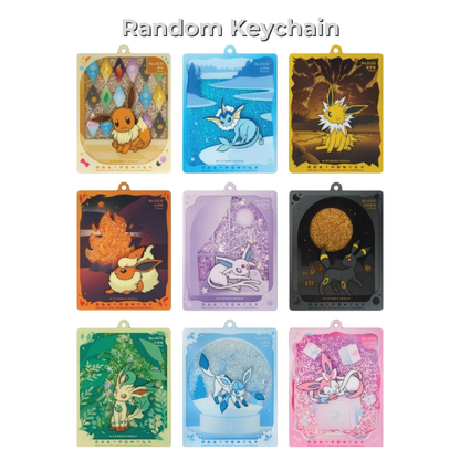 Pokémon TCG: Random Keychain Gift Box - Great Crystal Grand Gathering (Chinese, 1 Keychain, 1 Card, 2 Packs)