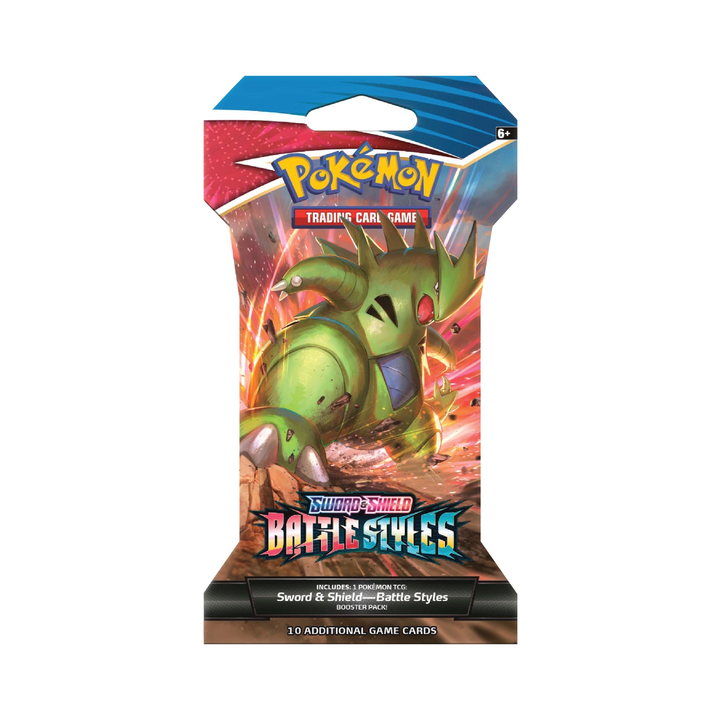 Pokémon TCG: Sword & Shield - Battle Styles Sleeved Booster Pack (10 cards per pack)