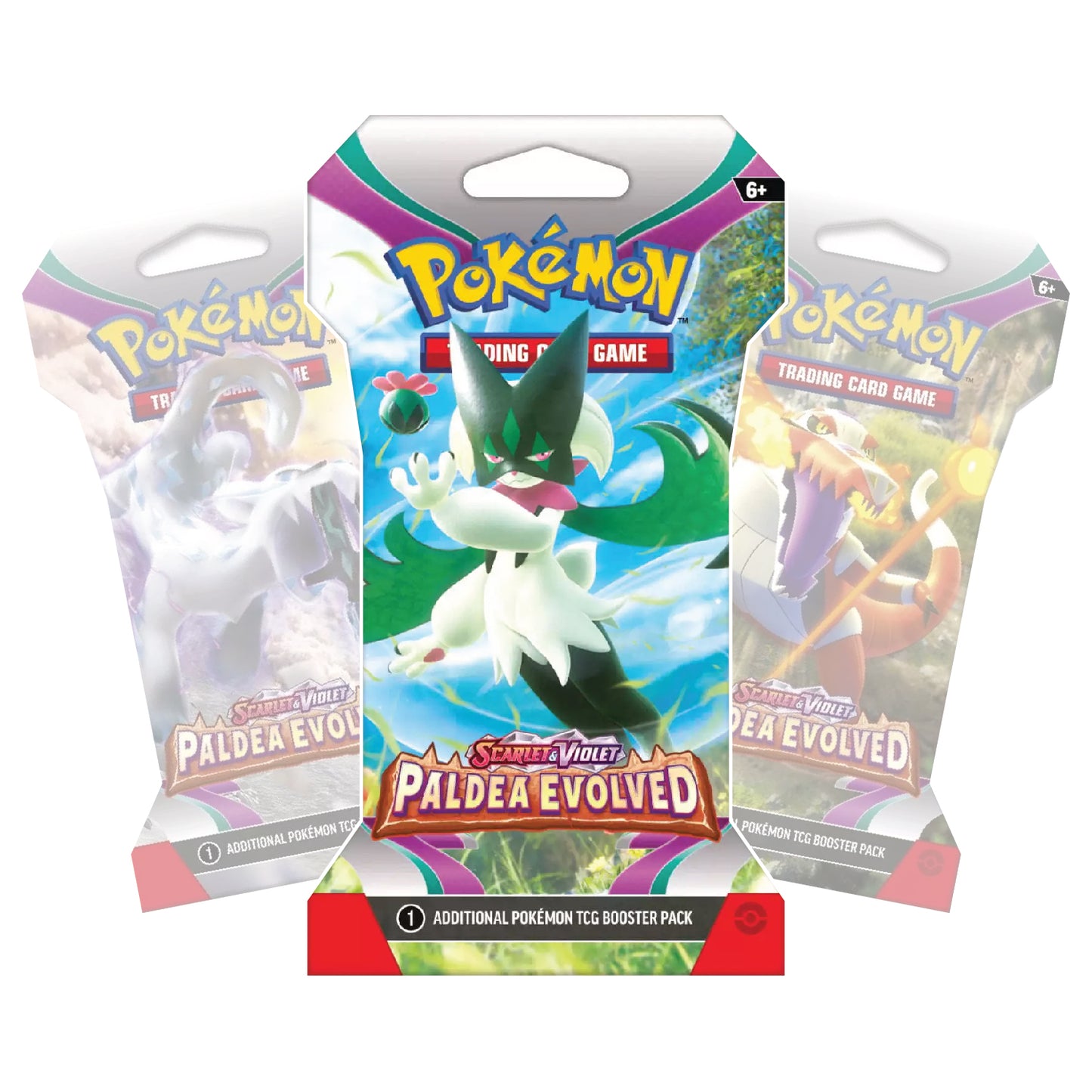 Pokémon TCG | Scarlet & Violet: Paldea Evolved - One Sleeved Booster Pack (10 cards per pack)