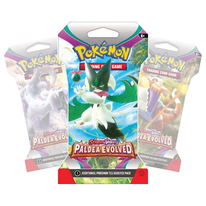 Pokémon TCG | Scarlet & Violet: Paldea Evolved - One Sleeved Booster Pack (10 cards per pack)