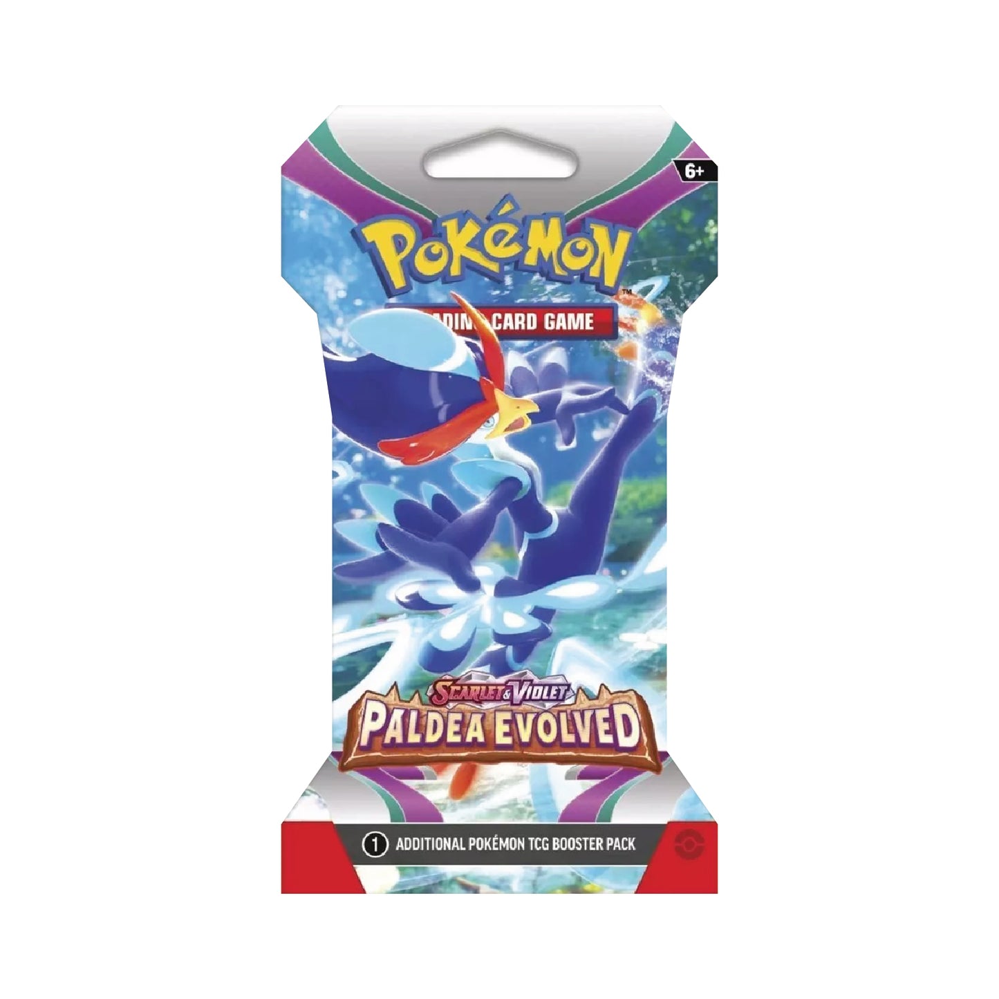 Pokémon TCG | Scarlet & Violet: Paldea Evolved - One Sleeved Booster Pack (10 cards per pack)