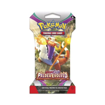 Pokémon TCG | Scarlet & Violet: Paldea Evolved - One Sleeved Booster Pack (10 cards per pack)