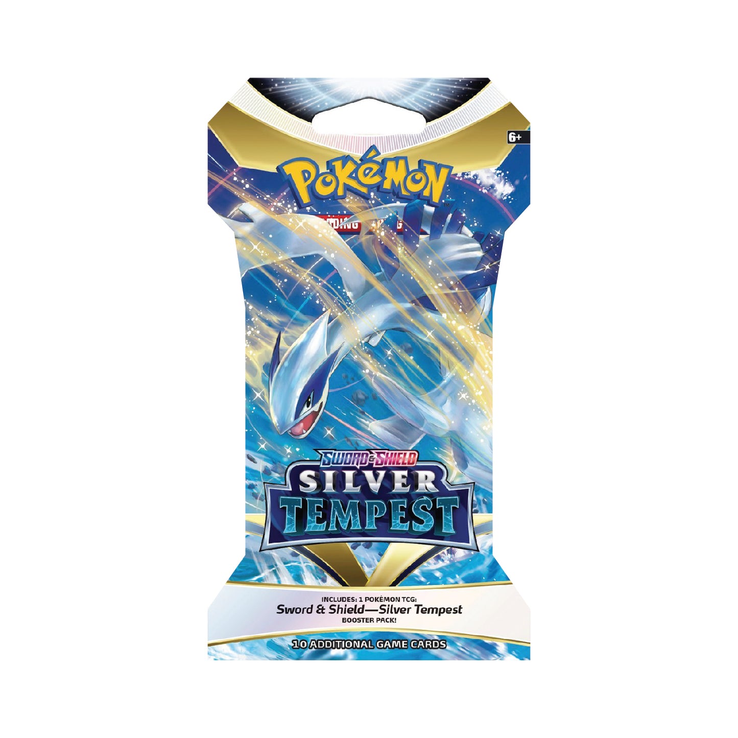 Pokémon TCG | Sword & Shield: Silver Tempest - One Sleeved Booster Pack (10 cards per pack)