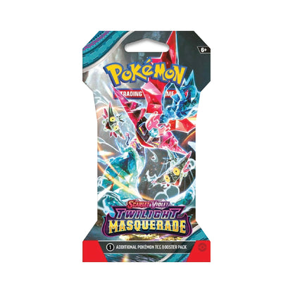 Pokémon TCG | Scarlet & Violet: Twilight Masquerade - One Sleeved Booster Pack (10 cards per pack)