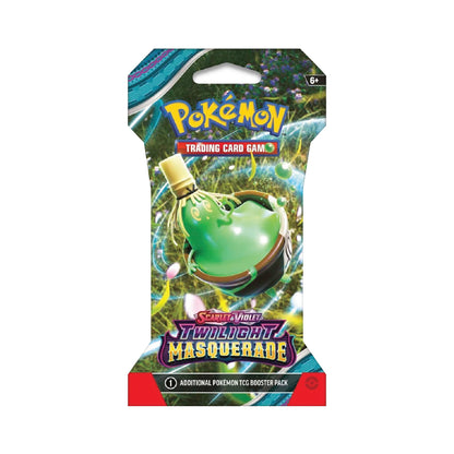 Pokémon TCG | Scarlet & Violet: Twilight Masquerade - One Sleeved Booster Pack (10 cards per pack)