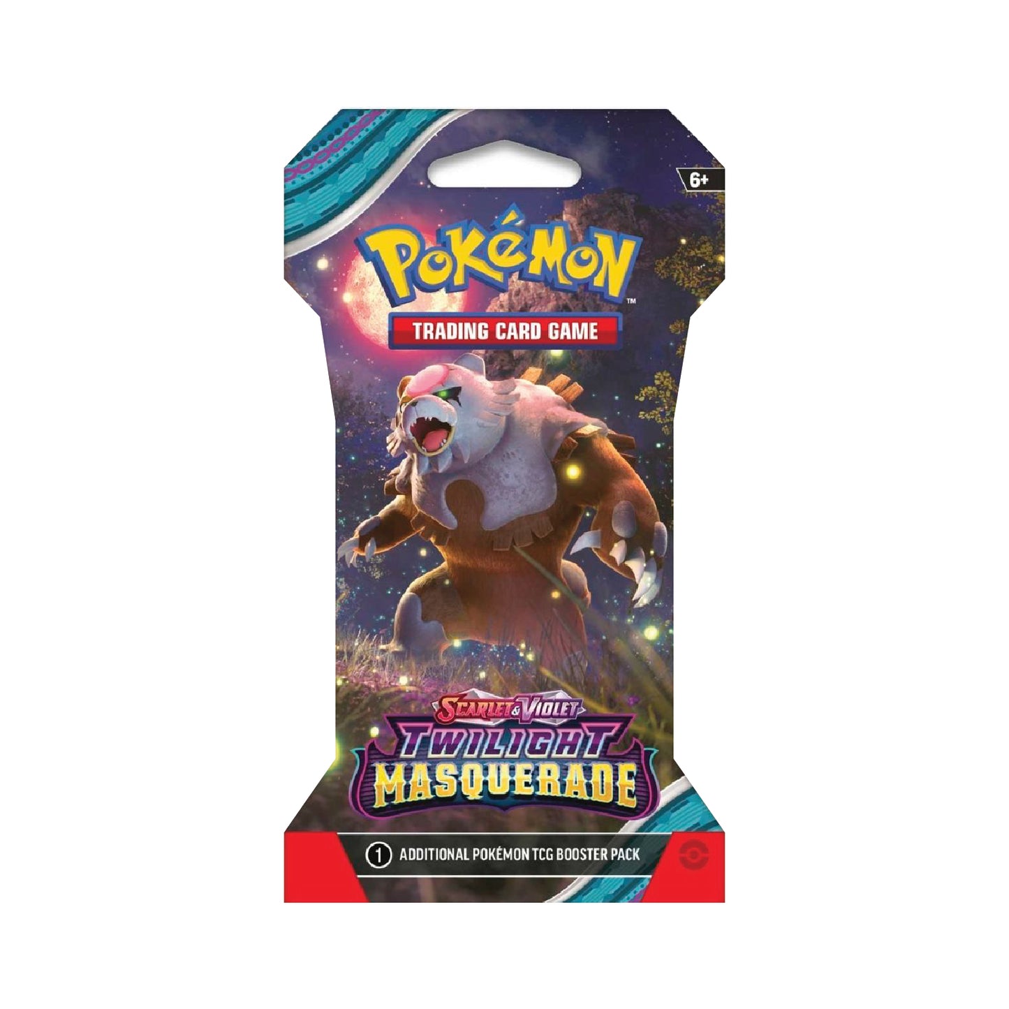 Pokémon TCG | Scarlet & Violet: Twilight Masquerade - One Sleeved Booster Pack (10 cards per pack)