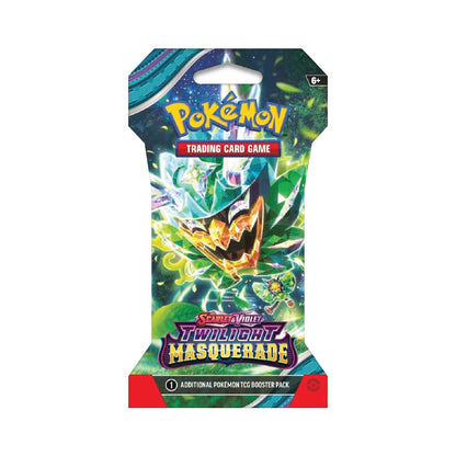 Pokémon TCG | Scarlet & Violet: Twilight Masquerade - One Sleeved Booster Pack (10 cards per pack)