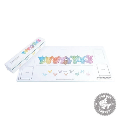 Pokémon TCG: Chinese Eeveelution Playmat, Deck Box, and Accessories Set (2024 Eevee Gift Box)