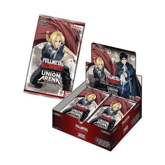 UNION ARENA TCG: Full Metal Alchemist Booster Box - English, 16 Packs (UE09BT) [LIVE or SEALED]