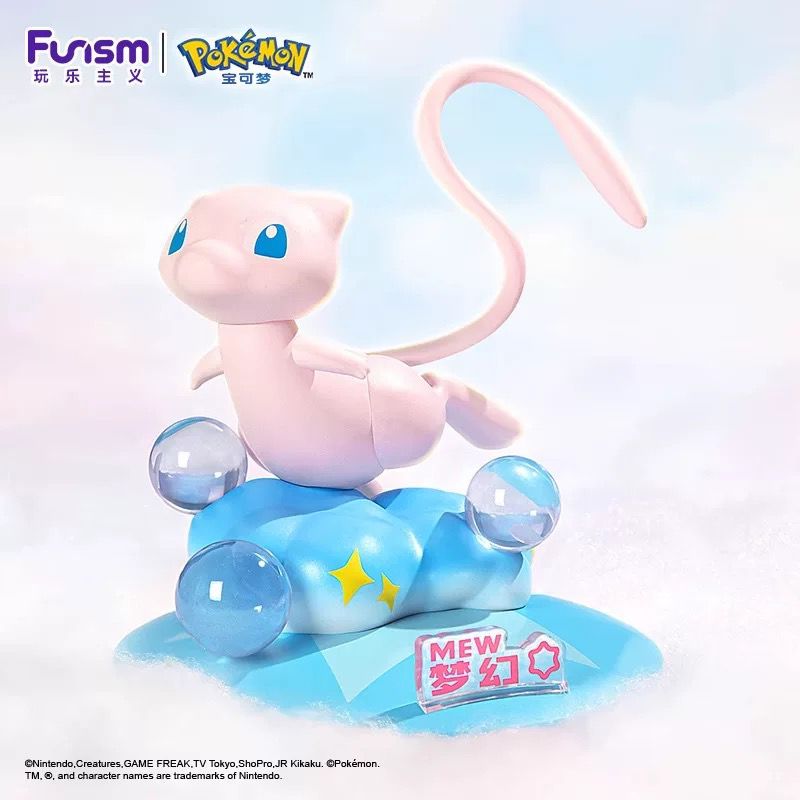 Pokémon Figurines: Gengar, Mimikyu, Pikachu, Charmander, Squirtle, Bulbasaur, Magikarp, Mew, Mewtwo, Dragonite, Meowth, Psyduck (Official Pokemon Chinese Product)