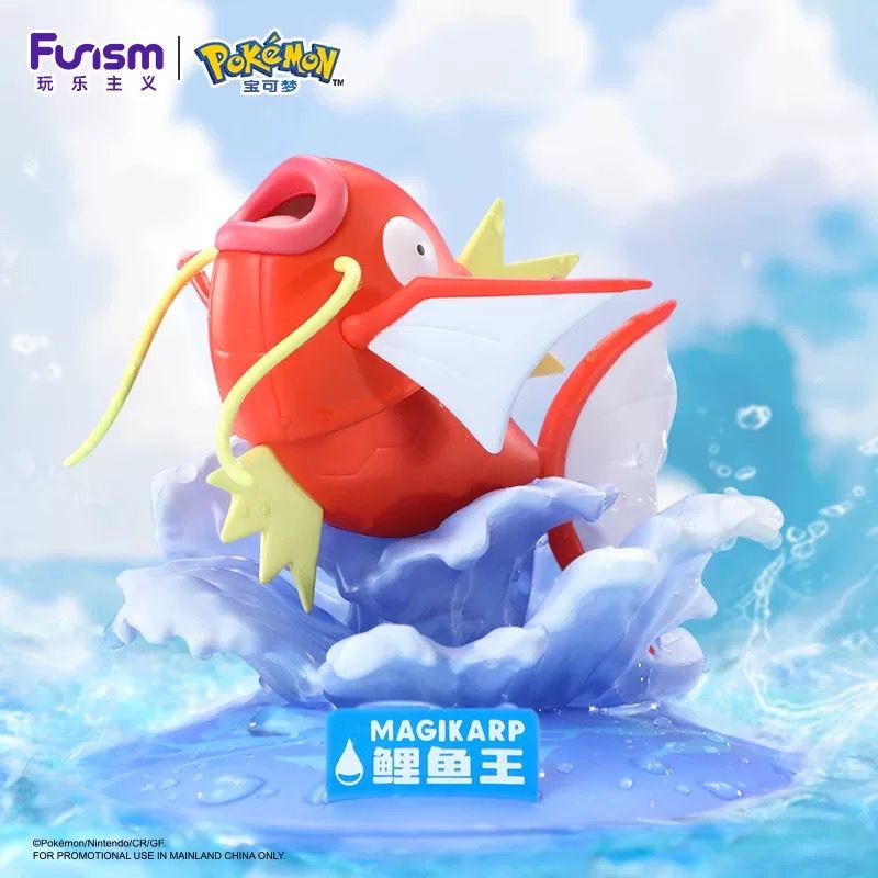Pokémon Figurines: Gengar, Mimikyu, Pikachu, Charmander, Squirtle, Bulbasaur, Magikarp, Mew, Mewtwo, Dragonite, Meowth, Psyduck (Official Pokemon Chinese Product)