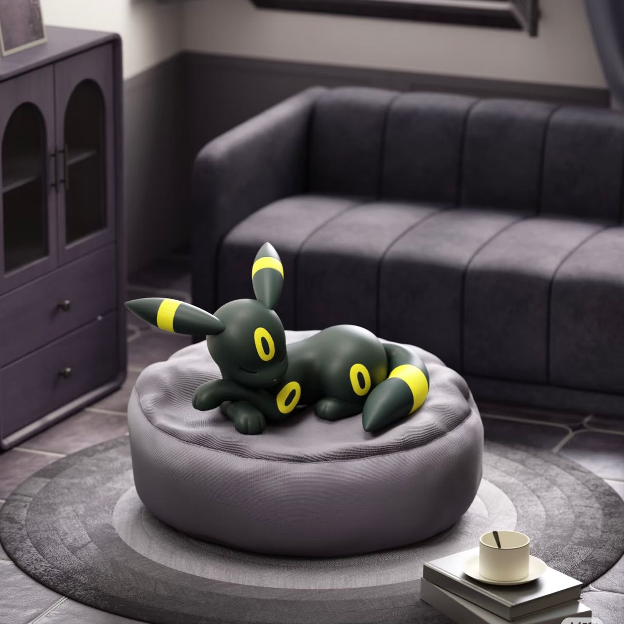 Pokémon Sleepy Eevee Figurines: Mystery Box (1 Random Eevee or Eeveelution Figurine, Chinese) LIVE OR SEALED