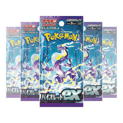 Pokémon TCG | Japanese Expansion: Violet EX Booster Box (30 Booster Packs) [LIVE or SEALED]