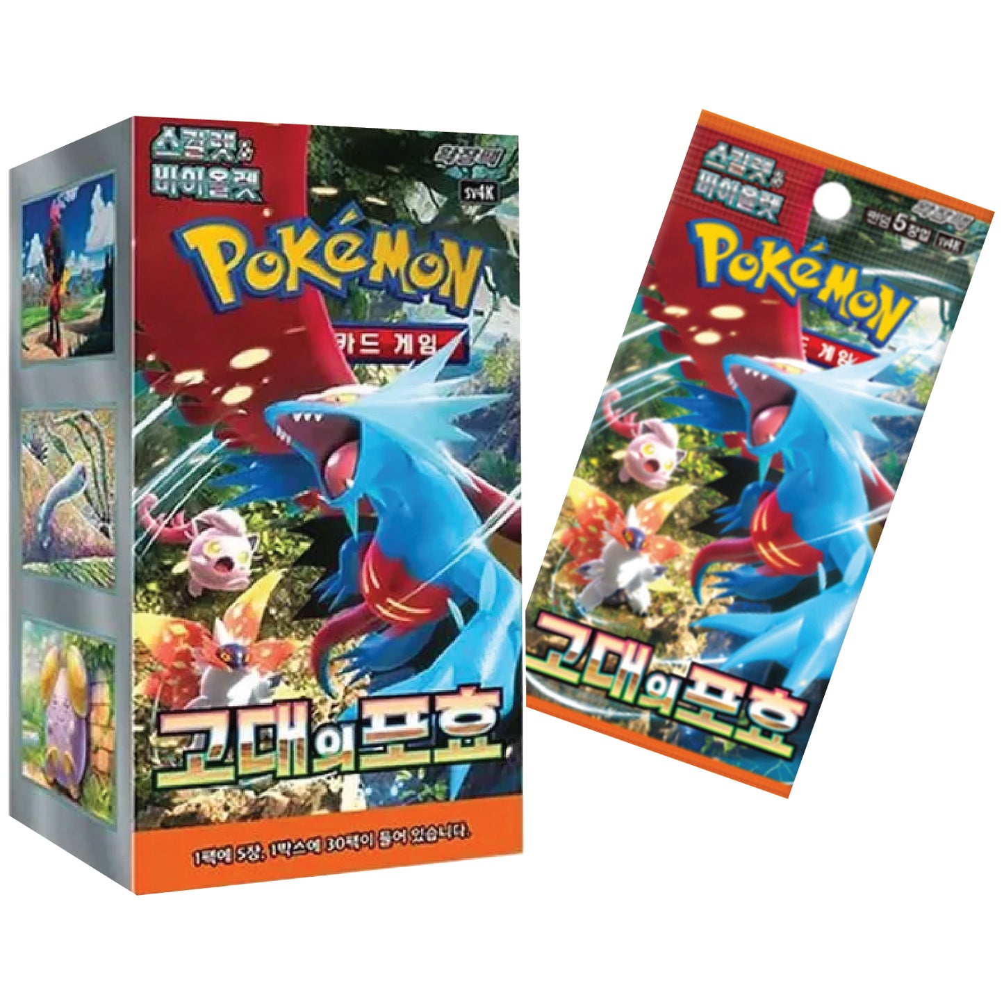 Pokémon TCG | Korean Expansion: Ancient Roar - Booster Box (30 Booster Packs)