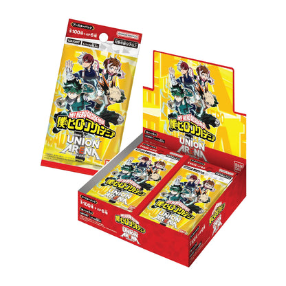 My Hero Academia Vol. 1 Booster Box (UA10BT, Japanese) Union Arena