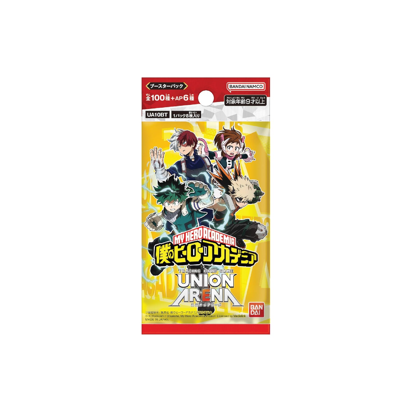 My Hero Academia Vol. 1 Booster Box (UA10BT, Japanese) Union Arena