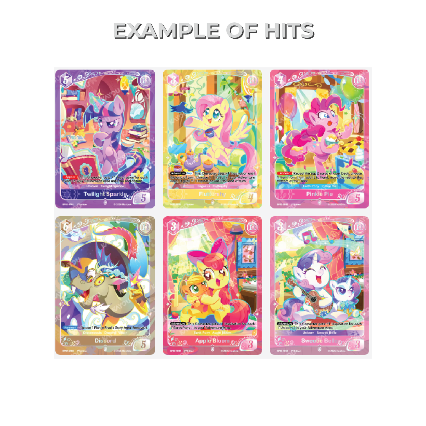 KAYOU TCG: My Little Pony Card Game - DISCORD V02 Booster Box