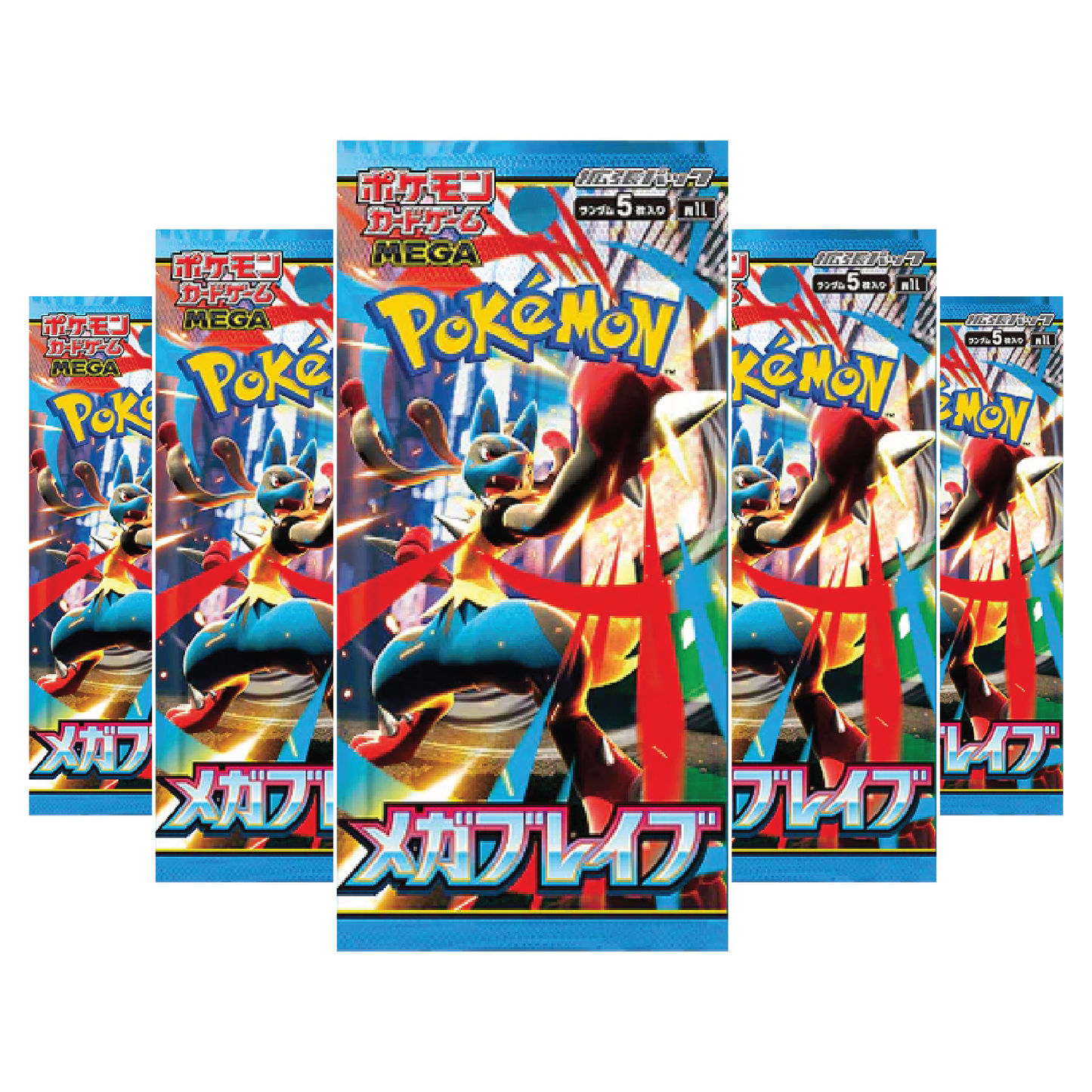 Pokémon TCG: Japanese Expansion - Mega Brave Booster Box (30 Booster Packs) [LIVE or SEALED]