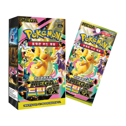 Pokémon TCG: Korean - Mega Dream ex Booster Box (10 Booster Packs) [LIVE or SEALED]