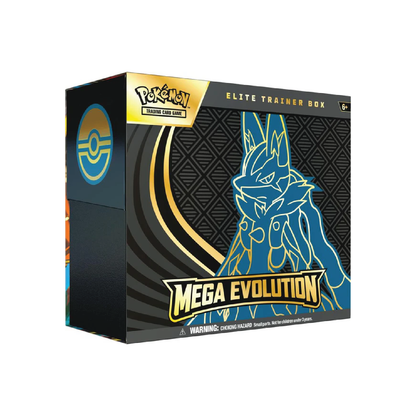 Pokémon TCG | Mega Evolutions - Elite Trainer Box (ETB) (LIVE or SEALED)
