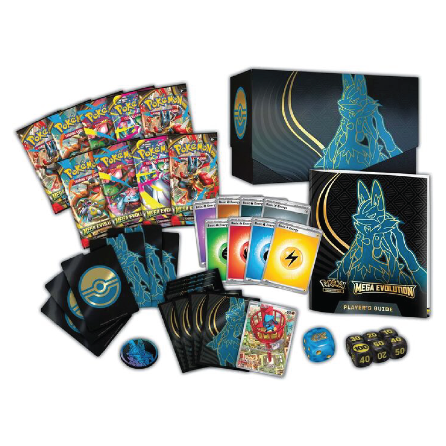 Pokémon TCG | Mega Evolutions - Elite Trainer Box (ETB) (LIVE or SEALED)