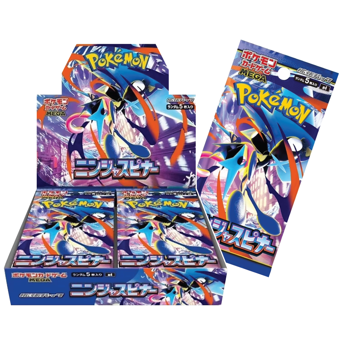 Pokémon TCG: Japanese Ninja Spinner Booster Box (30 Booster Packs)