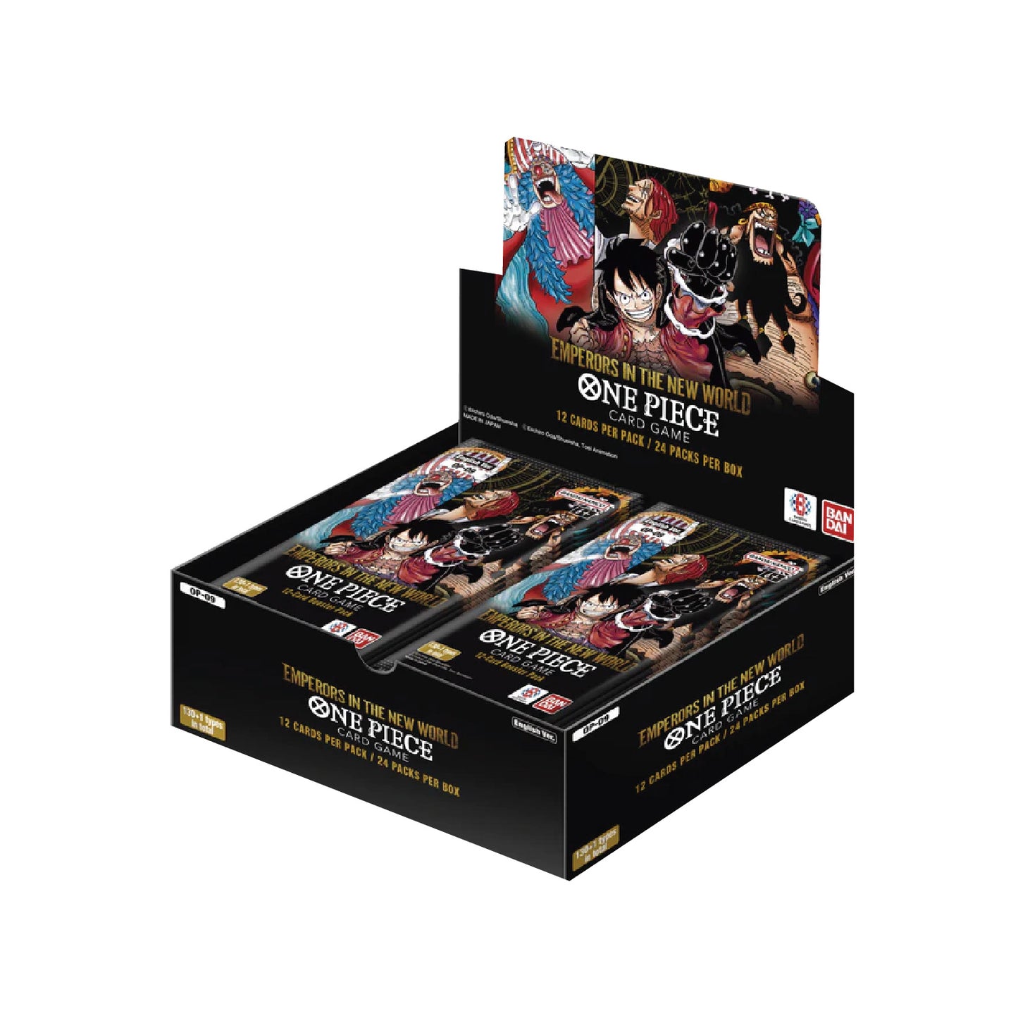 One Piece CCG | English Expansion: Emperors in the New World Booster Box (OP-09)