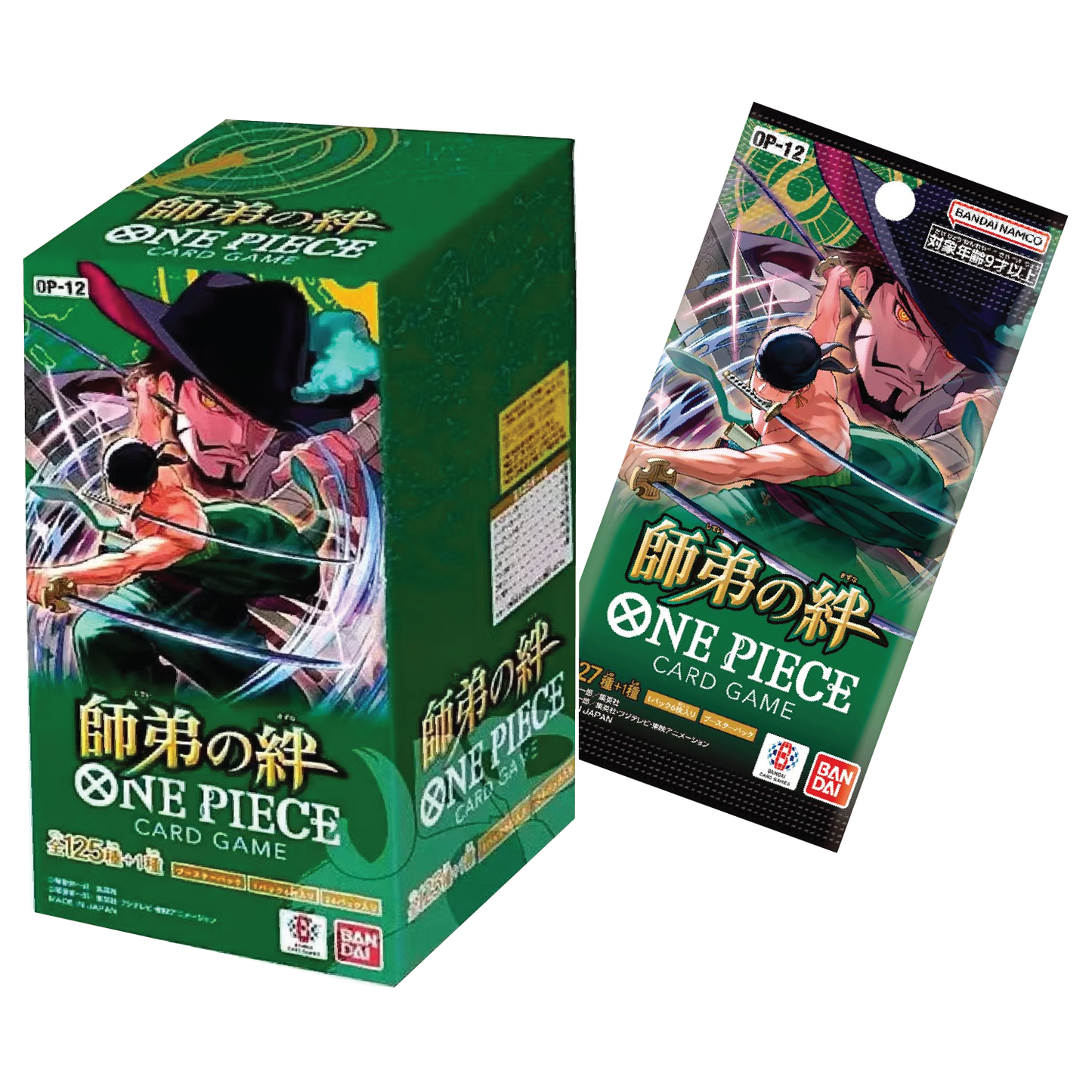 One Piece CCG | Japanese: OP-12 Legacy of the Master [LIVE or SEALED]