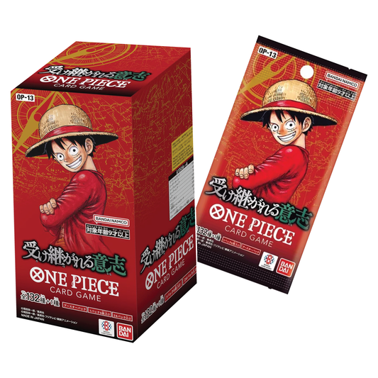 One Piece Card Game: Japanese OP-13 [LIVE or SEALED]