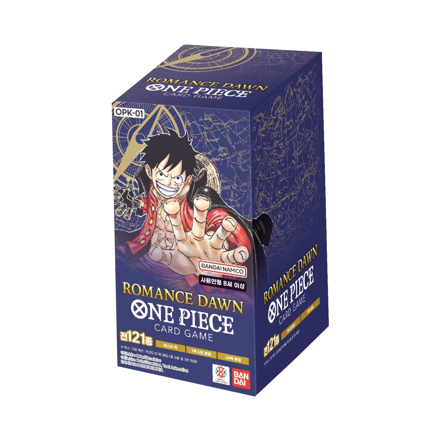 One Piece CCG | Korean Expansion: Romance Dawn (OPK-01) - One Booster Box (24 Booster Packs)