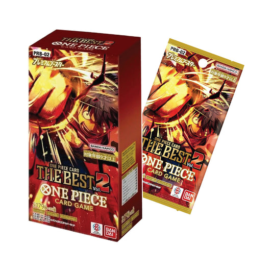 One Piece CCG | Japanese: PRB-02 THE BEST Vol. 2 [LIVE or SEALED]
