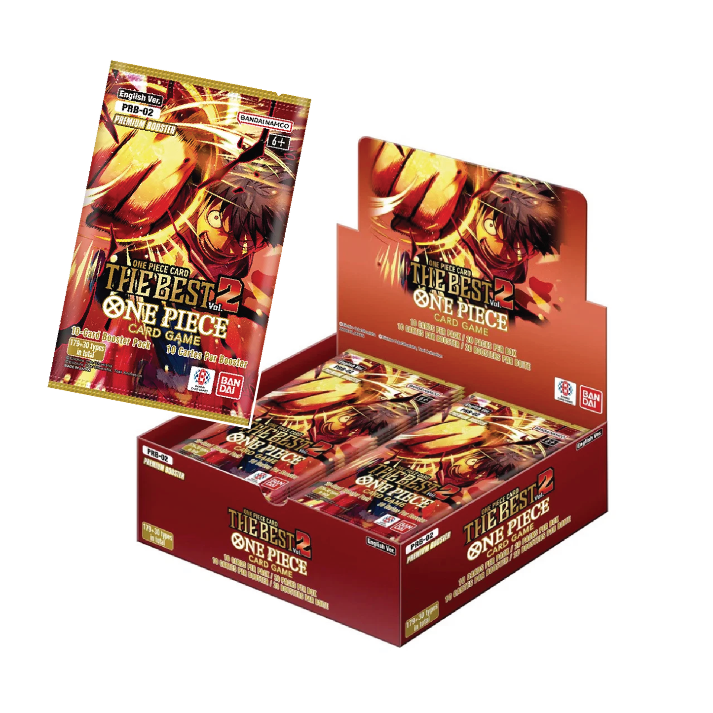 One Piece Card Game: English PRB-02 [LIVE or SEALED]