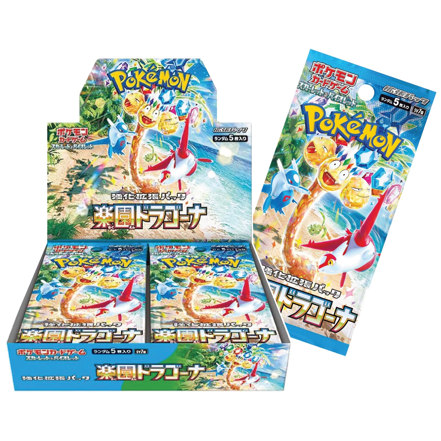 Pokémon TCG: Japanese Expansion - Paradise Dragona Booster Box (30 Booster Packs)