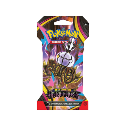 Pokemon TCG: Mega Evolution | Pitch Black Sleeved Booster Pack